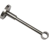 Gardinia Soporte Cerrado para diámetro de Acero Inoxidable, 13,5 cm, Metal, 16 mm de diámetro