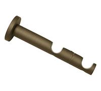 Gardinia Soporte Combinado de 2 vías Abierto para diámetro de 19 mm, Cappuccino 9/6 cm, Metal