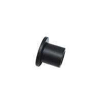 GARDINIA Soporte de pared para barras de cortina con Ø 16 mm, incluido material de fijación, 2 piezas, Montaje en pared, Serie "Memphis", Negro mate