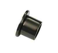 GARDINIA Soporte de pared para barras de cortina con un diámetro de 20 mm, Incluye material de montaje, Montaje en pared, Metal, Negro
