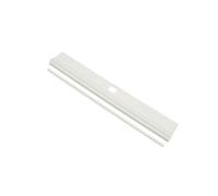 GARDINIA Soporte para persianas verticales Leander, 10 piezas, 12,7 cm, in anchos para lamas, plástico, Blanco