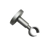 Gardinia - Soporte para Techo de 19 mm de diámetro, Acero, Color Plateado