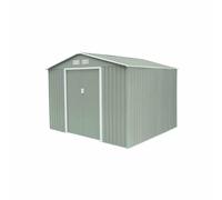 Gardiun Caseta Metálica Gardiun Devon - 7,06 m² 277x255x202 cm 0.25 mm Acero Galvanizado Verde Green 277x255x202cm.