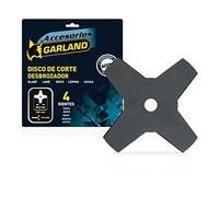 Garland Disco para desbrozadora 7100255144 4 dientes 255 mm Ø alta calidad