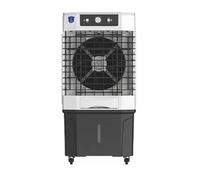 GARLAND COOL 1250 - Climatizador evaporativo 230 W, flujo 9000 m³/h, depósito 60 L, enfriador portátil para 50-80 m², estructura plástica, bajo consumo, silencioso y ecológico