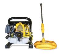 Garland FUM 250 G-V19 - Fumigador a Gasolina 25,6 CC y 1 CV, Bomba de latón, sin depósito, Lanza Doble Extensible, 25 Bar, 6,5 l/min, Manguera 10 m, Ideal para Grandes Superficies