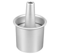 Garneck Molde para Pastel Ahuecado Redondo de Aleación de Aluminio, Antiadherente, 4 Pulgadas de Alto, Molde Metálico para Hornear Pasteles Pequeños, Adecuado para Cocina y Repostería