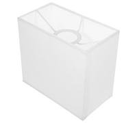Garneck Pantalla Rectangular de Tela para Lámpara de Sobremesa, Cubierta de Luz Interior en Color, Diseñada para Uso en Casas y, Dimensiones 18X10X16.5 CM