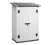 Garofalo Urban 100 - Caseta de jardín - Con puerta de doble hoja - 122.5x82.5x201 cm