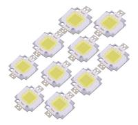 Garosa 10 Uds DC 9-12V 10W LED SMD COB Cuentas de Luz Integradas para Reemplazo Bombilla Foco Hogar Blanco - Lámpara LED Ultrabrillante Eficiente Energía