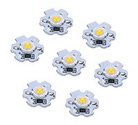 Garosa 25 piezas cuentas lámpara LED 5V chips 200LM 1W SMD alta potencia bombilla luz chip lámpara LED exposición estudio hogar Foodlight Blanco cálido 3000-3200K