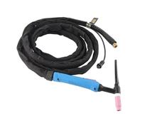 Garosa Antorcha de Soldadura TIG WP-26 con Cabezal Flexible, Refrigerada por Aire, con Cable de 4 M y 4 boquillas.