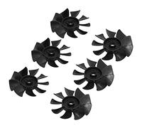 Garosa Aspa de Ventilador para Compresor de Aire, ABS 550W Bajo Ruido | Accesorio de impulsor de repuesto, hélice curva 3D, flujo de aire centrífugo, plástico moldeado por inyección, reparación