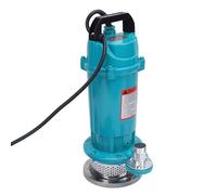 Garosa Bomba de Agua Sumergible Bomba de Transferencia de Agua Eléctrica de Aleación de Aluminio 370 W Puerto de 1 Pulgada Elevación de 12 M H para Toma de Río Sótano Drenaje Estanque Eliminación de