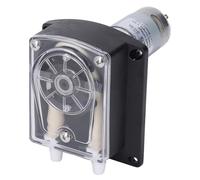 Garosa Bomba Peristáltica DC24V, Bomba de Líquido con Motor de Engranajes de Tubo BPT, 1500 Ml Mínimo, 18 W, Flujo Constante de 2 Rodillos con Dirección Reversible para Transferencia de Muestreo en