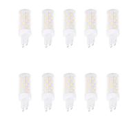 Garosa Bombilla de 4W 33LED, Bombilla de Base Cerámica G9 con Brillo de 550 Lúmenes para Lámpara de Mesa de Pared de Techo (luz blanca)