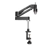 Garosa Brazo de Roscado de Aleación de Aluminio, Soporte de Roscado Portátil para Proyectos CNC, Diseño Compacto, Soporte de Mandril de 1,5-10mm