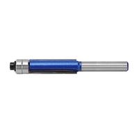 Garosa Broca Enrutadora de Corte Al Ras con Vástago de 1 4 Pulgadas, Broca Enrutadora de Doble Cojinete Superior de Carburo Cementado 1 4x3 8x30 para Usuarios de Enrutamiento de Patrones de Recorte de