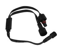 Garosa Cable de Extensión Impermeable de con Divisor en Y de 1 Macho a 2 Hembra para Instalación en Exteriores H705A H705B H705C 22AWG - 1 Unidad