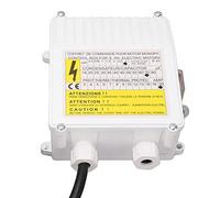 Garosa Caja de Control de Bomba de Pozo Profundo de 2200W, 2,2 KW, 3,0 70uf, 20A, Controlador de Interruptor Sumergible Doméstico, Caja de Control Externa, Accesorios de (Enchufe UE
