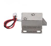 Garosa Cerradura Electromagnética de Solenoide Material Magnético Suave Cerradura Electromagnética de CC 12 V 1,3 A 16 W Fuerza de Bloqueo Fuerte para Uso de Control de Acceso A Cajones de Puertas