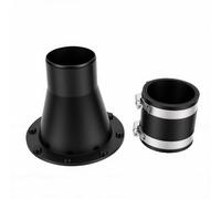 Garosa Conector de Colector de Polvo Magnético de 2,5 Pulgadas Conector de Manguera Acoplador de Manguito de Goma Adaptador de Conexión Rápida de 8 Imanes para de Recolección de Polvo