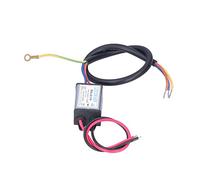 Garosa Controlador LED, Fuente de Alimentación de Aluminio Impermeable IP65, Transformador de 300 MA Protegido contra Cortocircuitos para Luces LED G4 MR11 MR16 GU5.3