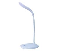 Garosa Dimmable LED Escritorio Luz Táctil Interruptor 12 LED Perlas 3 Brillo Pequeña Lámpara de Escritorio Lámpara de Lectura Inalámbrica para Dormitorio Lectura Estudio Trabajo