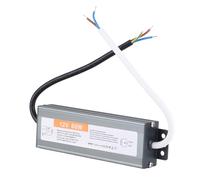 Garosa Fuente de Alimentación Impermeable de 60 W, Controlador de Fuente de Alimentación LED Ultradelgado, Aleación de Aluminio AC110 250 V a DC12 V IP67 Diseño de Cableado para Tira de Luz LED Uso