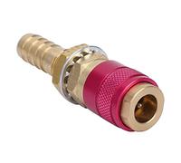 Garosa Juego de Conectores Rápidos M10, Adaptador de Antorcha de Soldadura de Latón con Conexión Rápida para Manguera de Soldador MIG, Ideal para Aplicaciones de Agua y Gas
