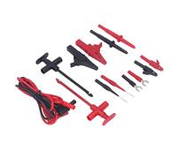 Garosa Kit de Cables de Prueba para Multímetro Cable de Prueba con Conector Banana PA de PVC de Latón 30 V CA 60 V CC 19 A con Pinzas de Cocodrilo y Sondas de para Uso en la Industria de Pruebas