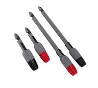 Garosa Kit de Sonda Perforadora de Alambre, Juego de Abrazadera de Aislamiento Compacto y Fácil de Usar para Pruebas Eléctricas, 4 Piezas, Gris, Rojo y Gris Negro