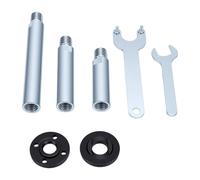 Garosa Kit de Tuerca de Brida para Amoladora Angular, Varillas de | Acero Al Carbono Forjado para Mayor Durabilidad, Compatible con Makita y la Mayoría de los Taladros, Incluye 2 Llaves para