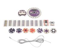 Garosa Lilypad Kit Kit de sensor y LED electrónico portátil Sensor de temperatura con cable,Otros componentes electrónicos