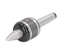 Garosa Live Center MT3 Morse Taper Herramienta de Torneado de Acero con Alto Contenido de Carbono de 60° a 30° con Cabezal Extendido y Sellado a Prueba de Polvo para Torno CNC