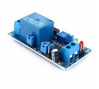 Garosa Módulo de relé de Retardo de 12 V, Interruptor de relé Temporizador Ajustable, 8 Rangos de Sincronización de 0,1 S a 1 H para Proyectos de Bricolaje