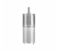 Garosa Motor Reductor de Engranajes de Metal 25GA370 60 RPM para Aplicaciones de Robots y Cortinas Eléctricas 2 Piezas
