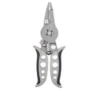 Garosa Pelacables Multifunción 10 en 1 Herramienta Engarzadora Cortadora | para Electricista, Mantenimiento del Hogar, con Engarzado con Trinquete, Destornillador para Tuercas Hexagonales, Cerradura