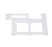 Garosa Plantilla de Ranurado de PC para Router de Manija Oculta, | Construcción Ligera de PC, Posicionamiento Preciso de Ranuras para Carpintería, Compatible con Brocas de Fresadora Comunes,