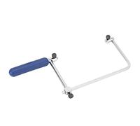 Garosa Sierra de Joyero Marco de Sierra en Forma de U de Aleación de Aluminio Ajustable Profundidad de 110 Mm Área de la Hoja de 115 Mm a 145 Agarre de Plástico para Joyería Artesanía Madera Placa