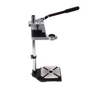 Garosa Soporte para Taladro Manual, Base de Hierro Fundido, y Profundidad | Compatible con Taladros de 38 Mm y 43 Mm, Antideslizante, Clip para Cable Organizado, para Perforación en Madera y Metal,