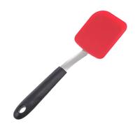 GAROZATION Espátula de Cocina para Lavavajillas Mango de Acero Inoxidable de Silicona Resistente al Calor Orificio para Colgar, Utensilio Adecuado para Cocinar y Servir