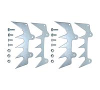 Garra de Motosierra para Stihl MS660 MS460 MS440 066 046 044, ADEFOL Púa de Tope + Tornillos Correspondientes + Tensor Cadena + Perno y Tuerca Kit de Tapón Garra Repuestos 21 en 1 (2 Garras)