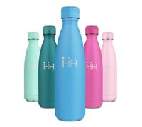 Garrafa Termica 750ml, Botella Termica sin BPA Reutilizable, Botella Agua con Doble Pared, A Prueba de Fugas, Botella Agua Acero Inoxidable Ideal para Colegio, Gimnasio, Oficina, Deporte, Camping
