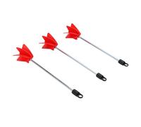 Garsent 3 Piezas de Agitador de Pintura para Taladro, Accesorio Mezclador en Espiral para Resina de Hormigón, Silicona, Mezclador de Pintura Resistente de 11,4 Pulgadas para Taladro, Eje Hexagonal