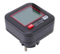 Garsent Probador de Salida GFCI con Pantalla LCD, Comprobador de Enchufe de Voltaje, Detector de Cableado de Receptáculo, Herramienta de Diagnóstico Eléctrico, Buscador de Circuito Multifuncional