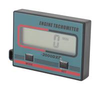 Garsent Tacómetro de Motor de Pulso Pantalla LCD de Inducción Digital de Mano para Cortadora de Césped Sierra de Cadena Medidor de RPM de Motor Pequeño con Rango de Sincronización de 100-30000 RPM