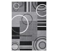 Garvee Alfombra geométrica Moderna Lavable - Antideslizante, Pelo bajo, poliéster Suave, Resistente a Manchas salón, Dormitorio o Cocina - Apta para Mascotas y niños - Tamaño 120x170cm