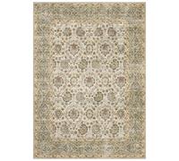 Garvee Alfombra Persa Vintage Lavable para salón - Antideslizante, Pelo Corto Suave - Diseño Oriental - Verde Claro - 80x150cm, Alemania