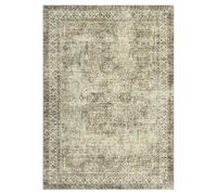 Garvee Alfombra Persa Vintage Lavable para salón - Antideslizante, Suave, Resistente a Manchas, Plegable - 100% poliéster Sala, Cocina y Comedor - Marrón, 200x290cm, envío Desde